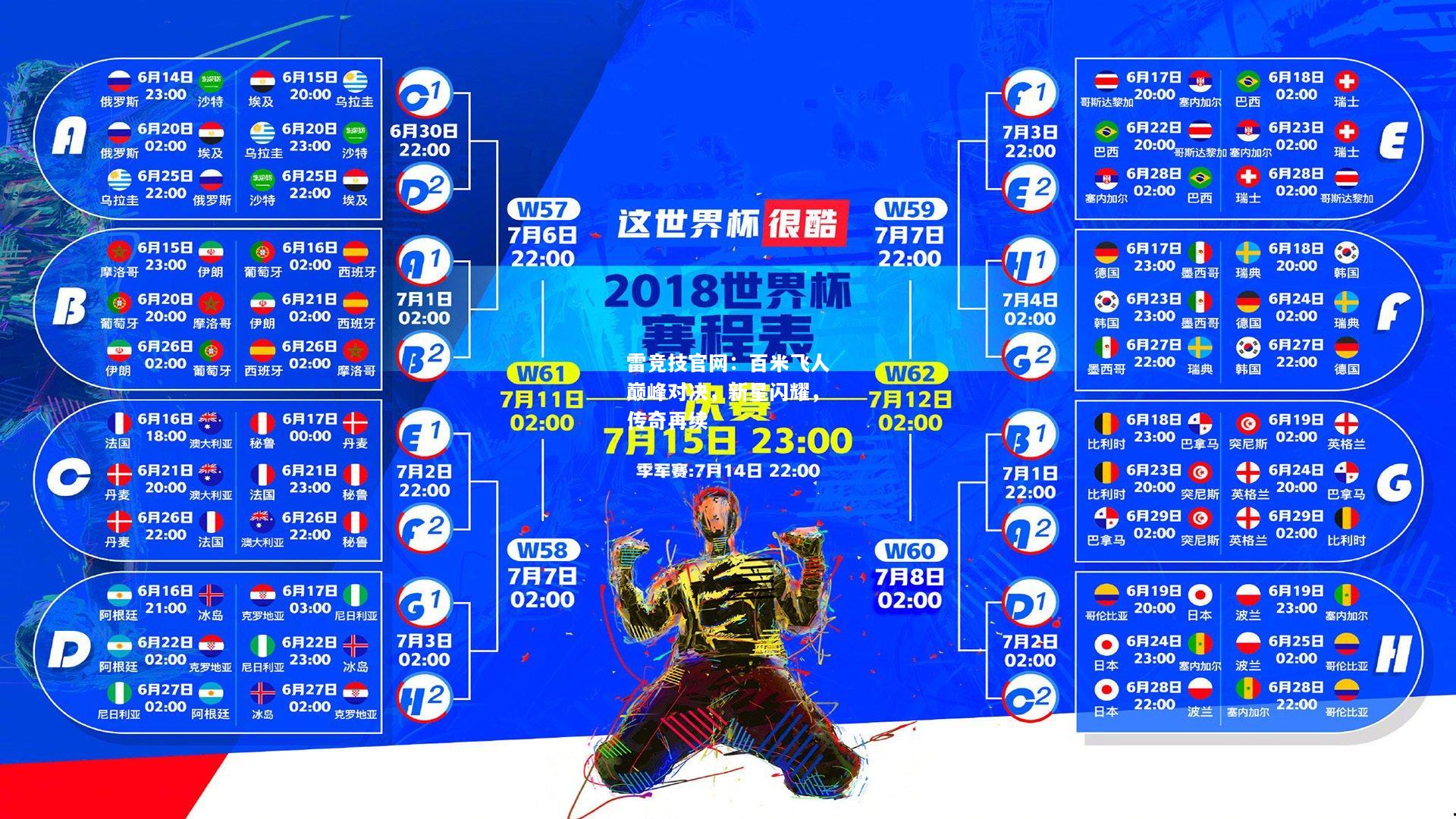 雷竞技官网：百米飞人巅峰对决，新星闪耀，传奇再续
